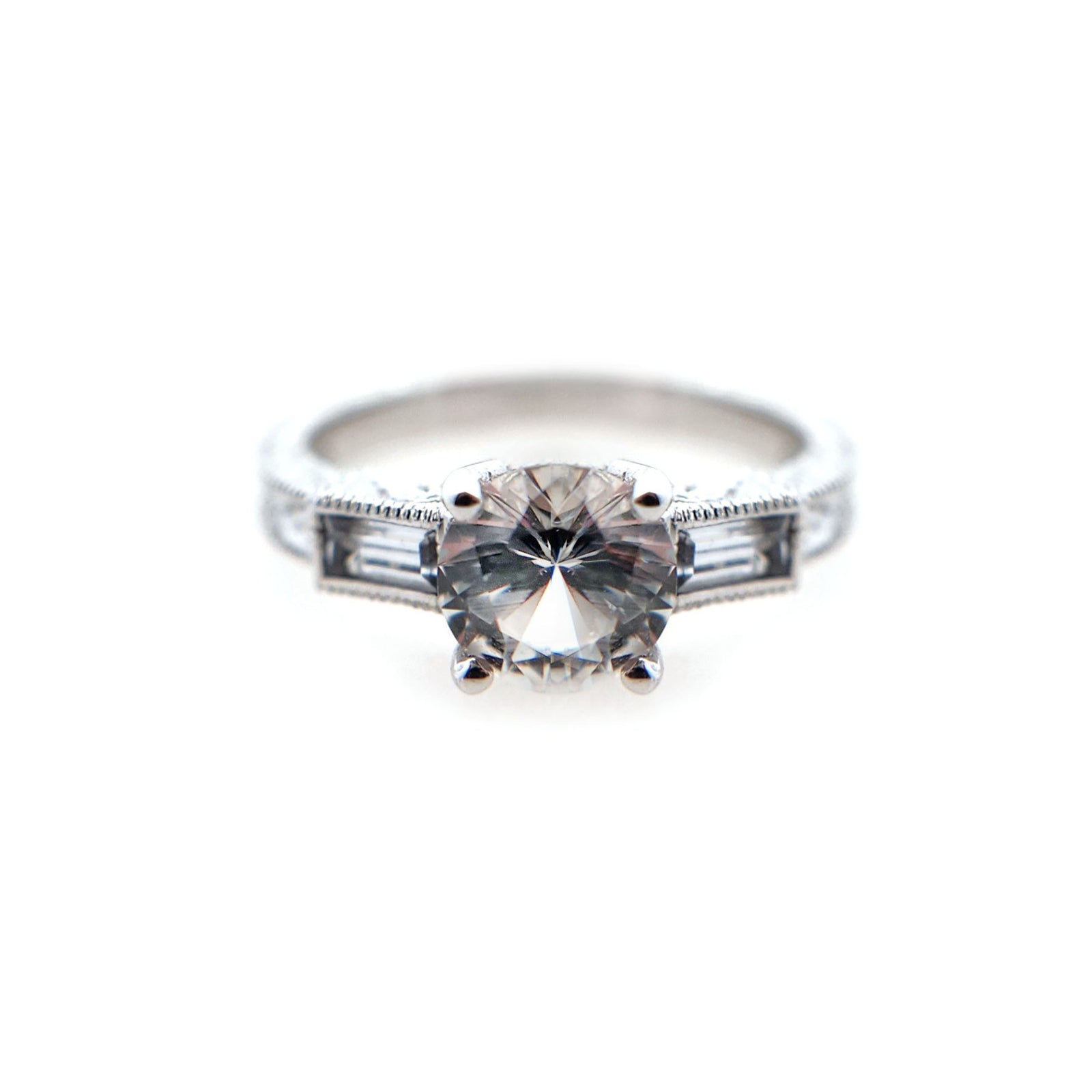 White Sapphire Ring