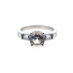 White Sapphire Ring
