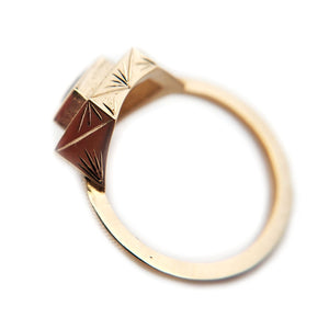 Green Lab Diamond Solitaire