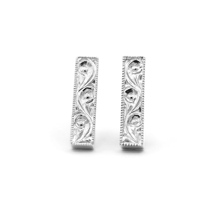 Scroll Studs